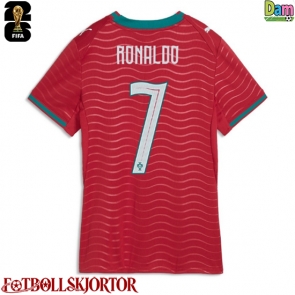 Portugal Cristiano Ronaldo #7 Hemmatröja Dam VM 2026 Kortärmad
